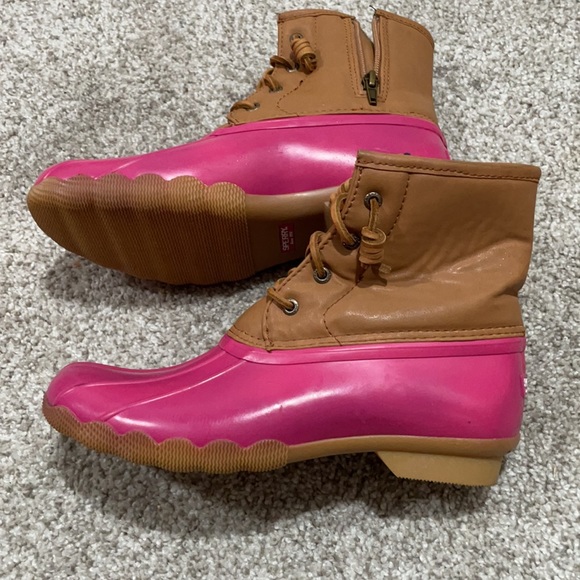 Pink Sperry Boot - Picture 2 of 6